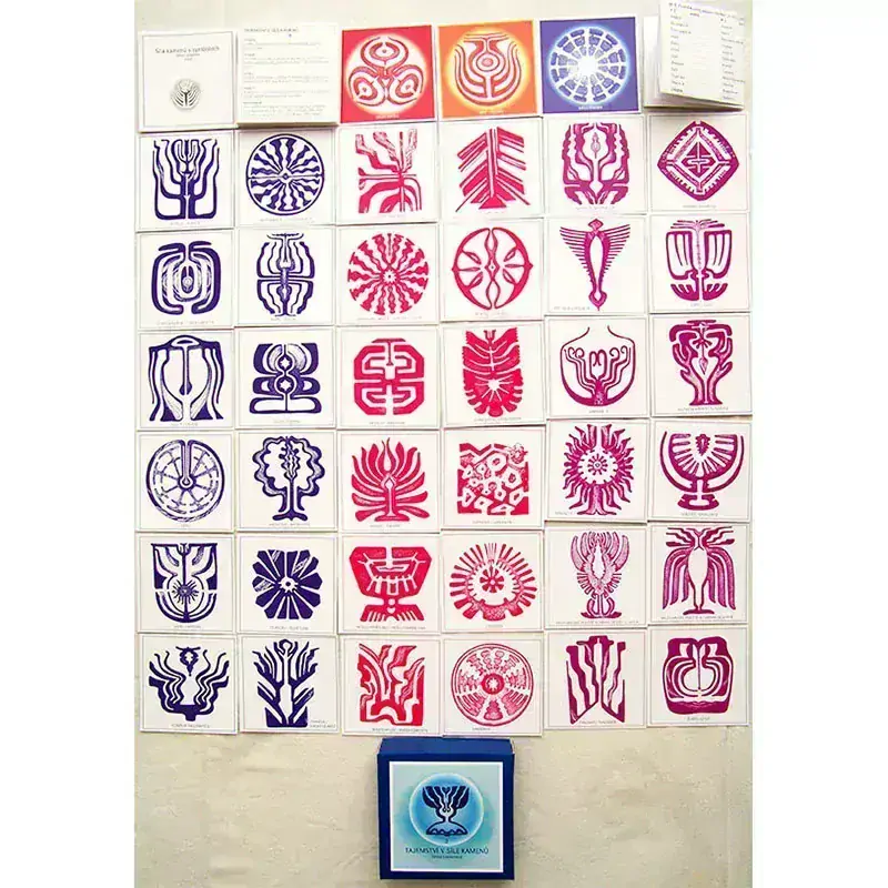 Síla kamenů v symbolech