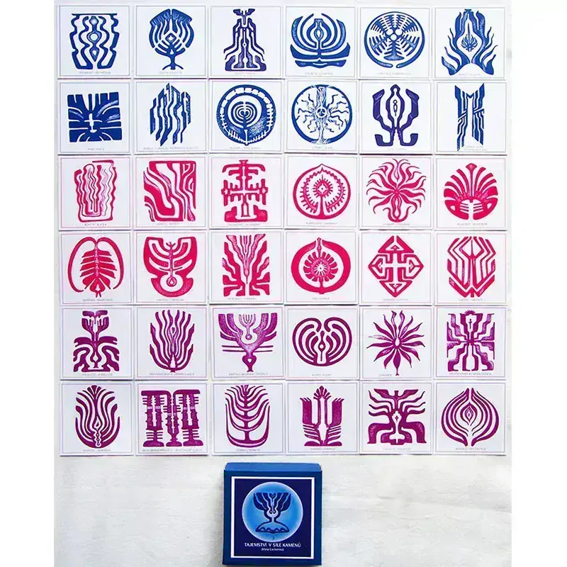 Síla kamenů v symbolech