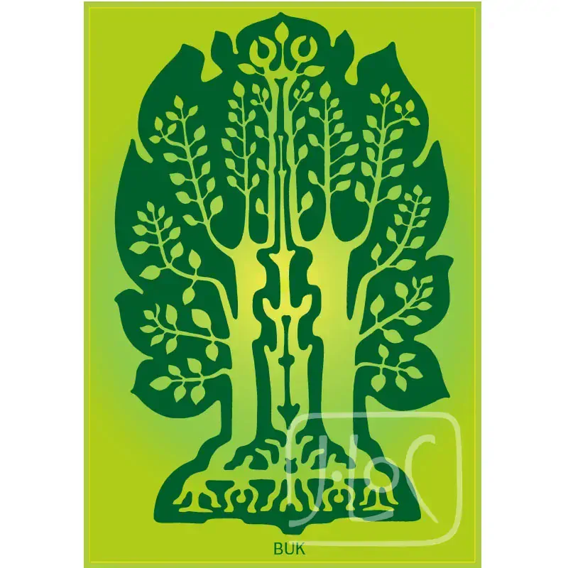 Symbol stromu - karta