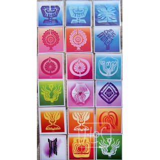 Symbol kamene - karta