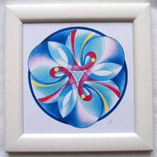 Mandala pročištění a rozvoje sluchu